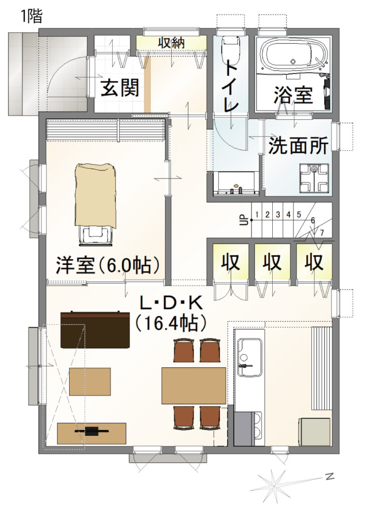 27坪 / 2階建て / Work No.210626