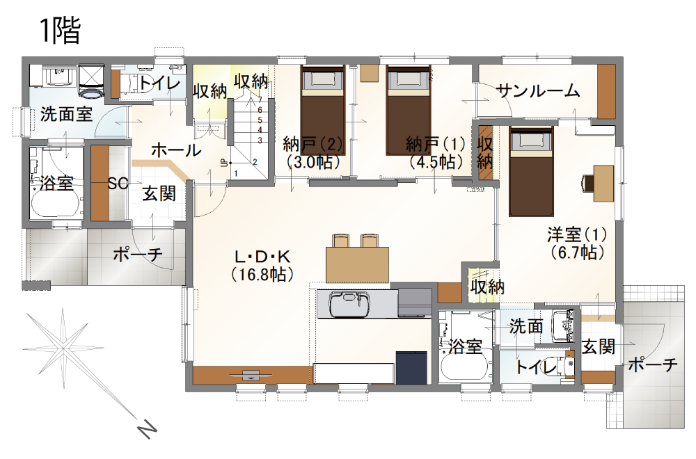 3,850万円 / 40坪 / Work No.190712